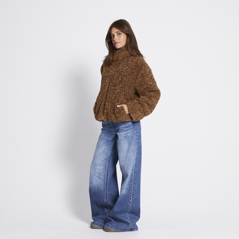 Faux fur jacket "Sandra"
